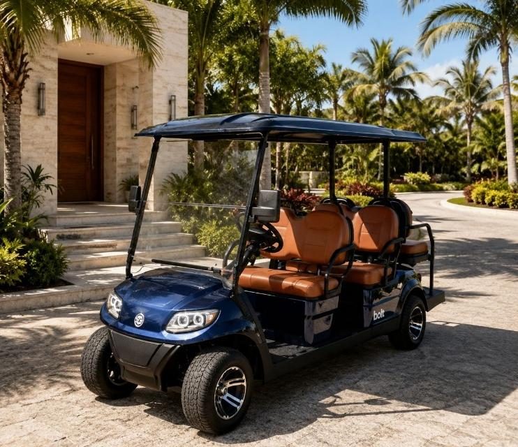 Golf cart ECO Plus 4+2 — 6 pasajeros